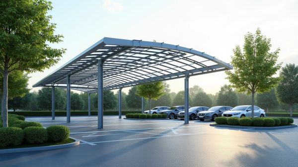 Ombrière de parking : optimisez la protection de vos véhicules