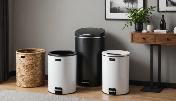Réinventez votre espace avec nos poubelles élégantes et pratiques !